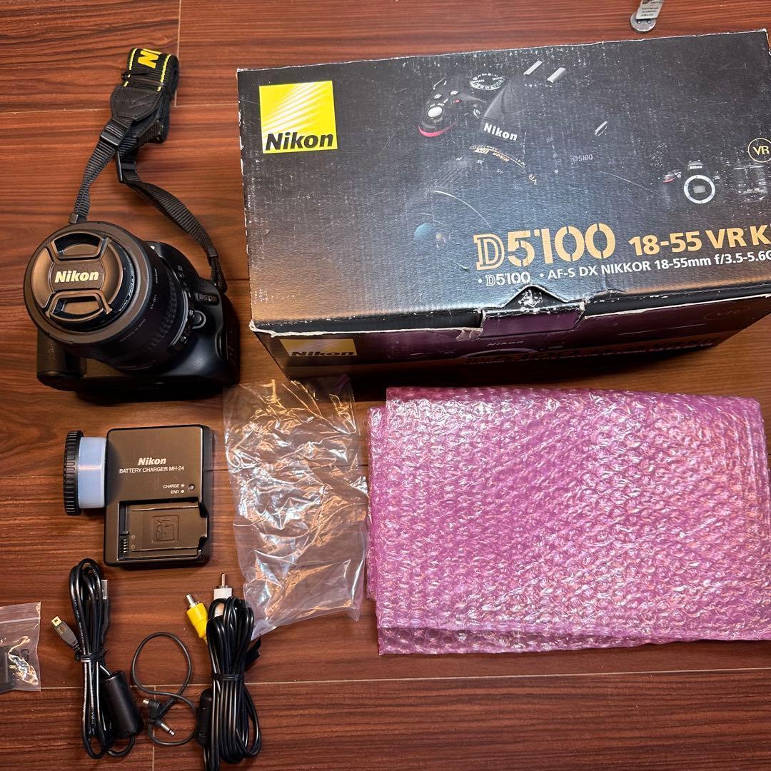 Nikon D5100 ズームキット 一眼レフ 5505
