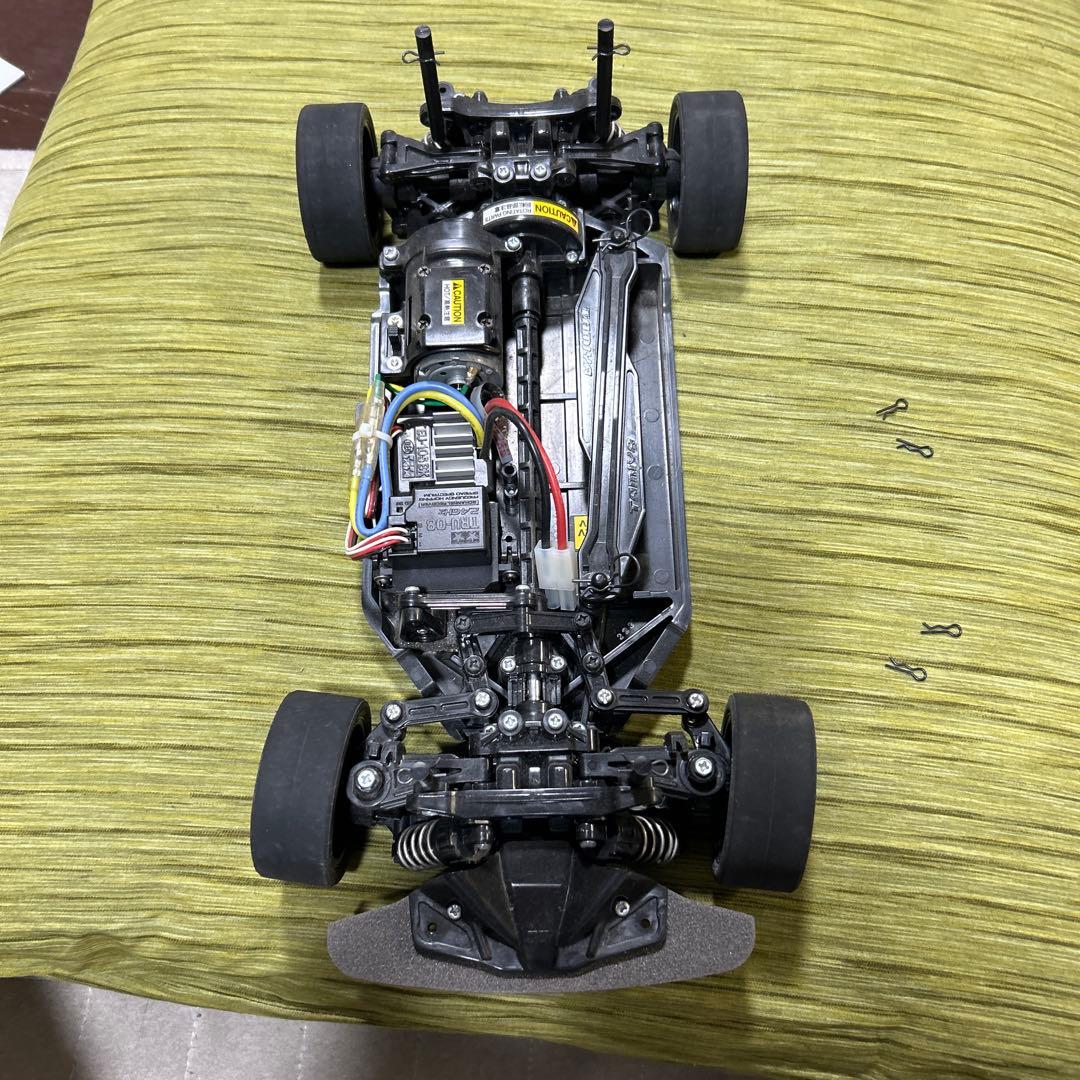 ジャンク品　タミヤ　エキスパートビルド　AMG GT3 ラジコンカー シルバー