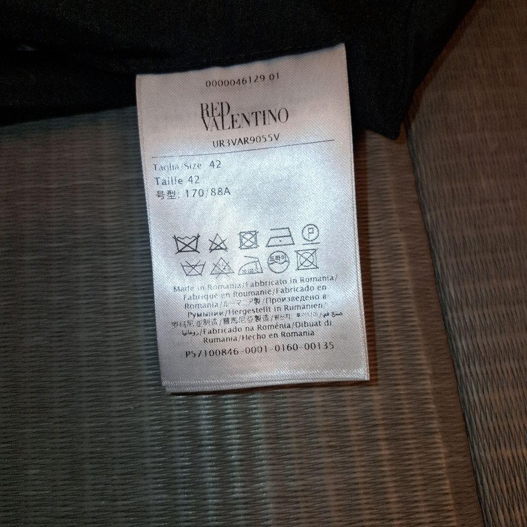 超美品❗レッドヴァレンチノチェックワンピース