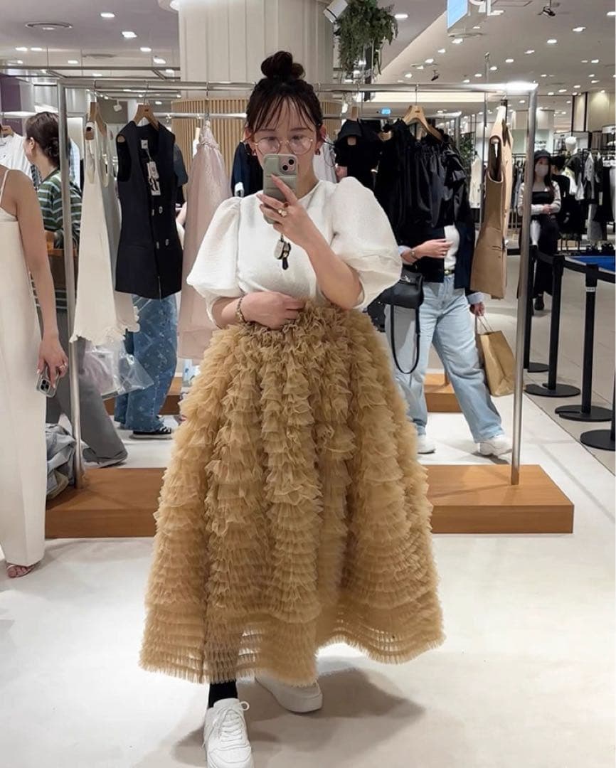 スカート Bibiy. DARLENE SHUSHU SKIRT