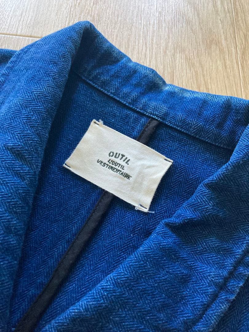 OUTIL VESTE SOPELA ショールカラージャケット