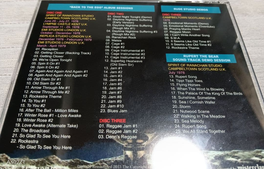 洋楽 Paul McCartney&Wings Back To The Egg 3CD