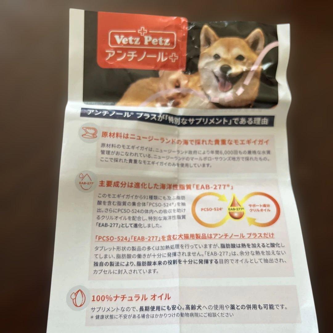 VetZ PetZ アンチノール 58粒