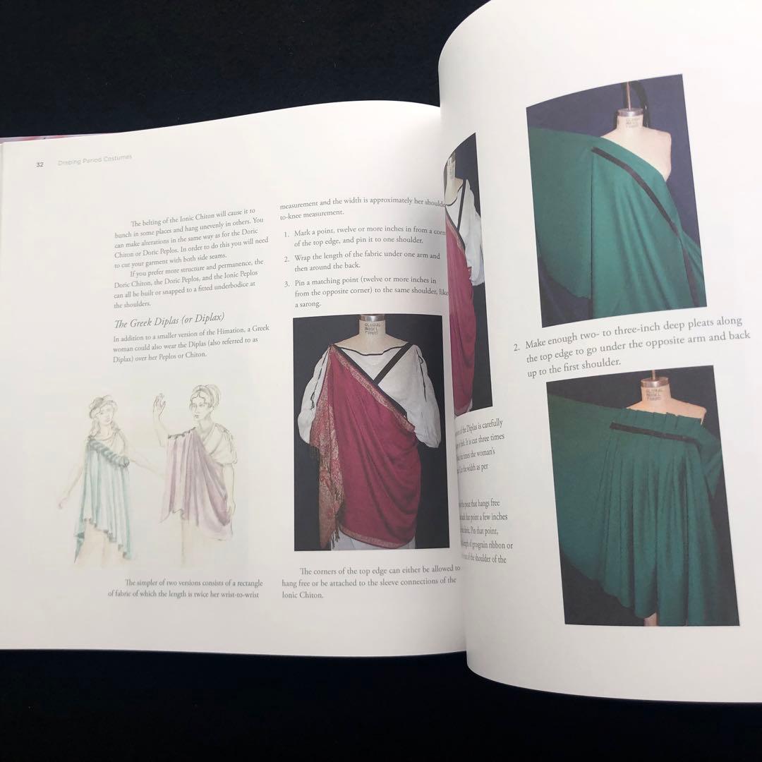 時代衣装のドレーピング 技法書「Draping Period Costumes」