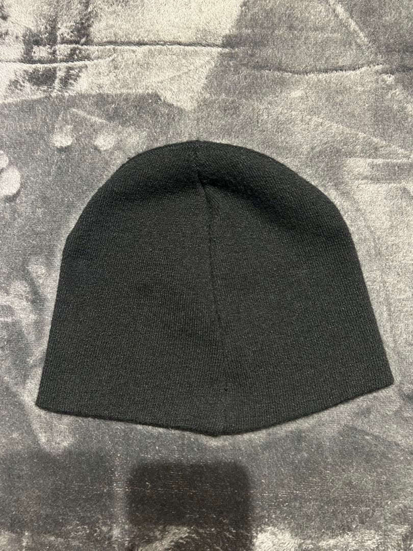 90s OAKLEY オークリー ロゴ刺繍 ビーニー ニット帽 赤タグ　y2k