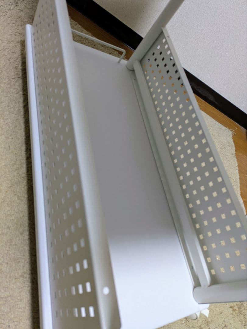 Bauhutte(バウヒュッテ) 昇降式L字デスク BHD-670H-WH