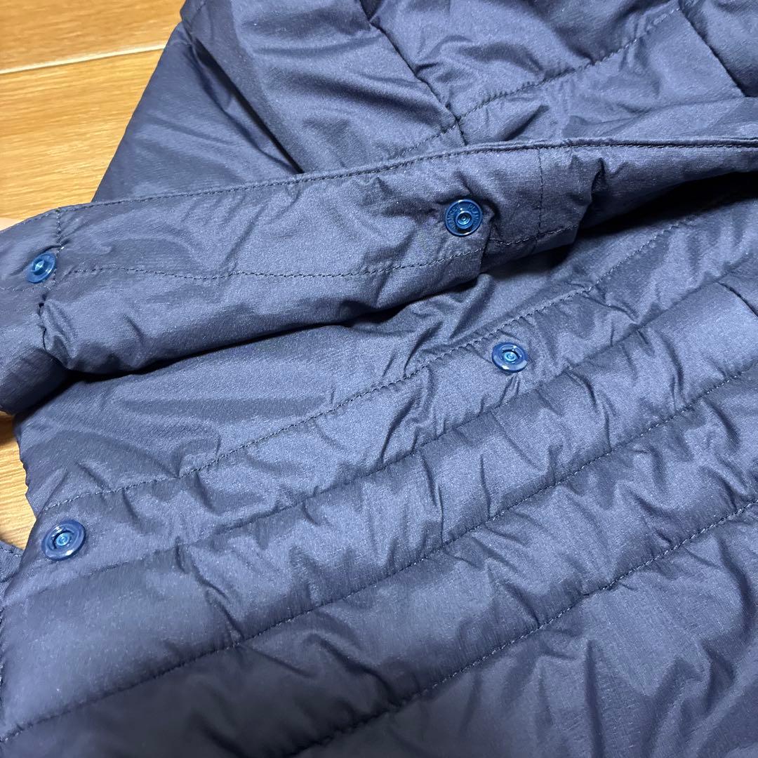 美品！ノースフェイス ベビーシェルブランケット ネイビー NNB71901