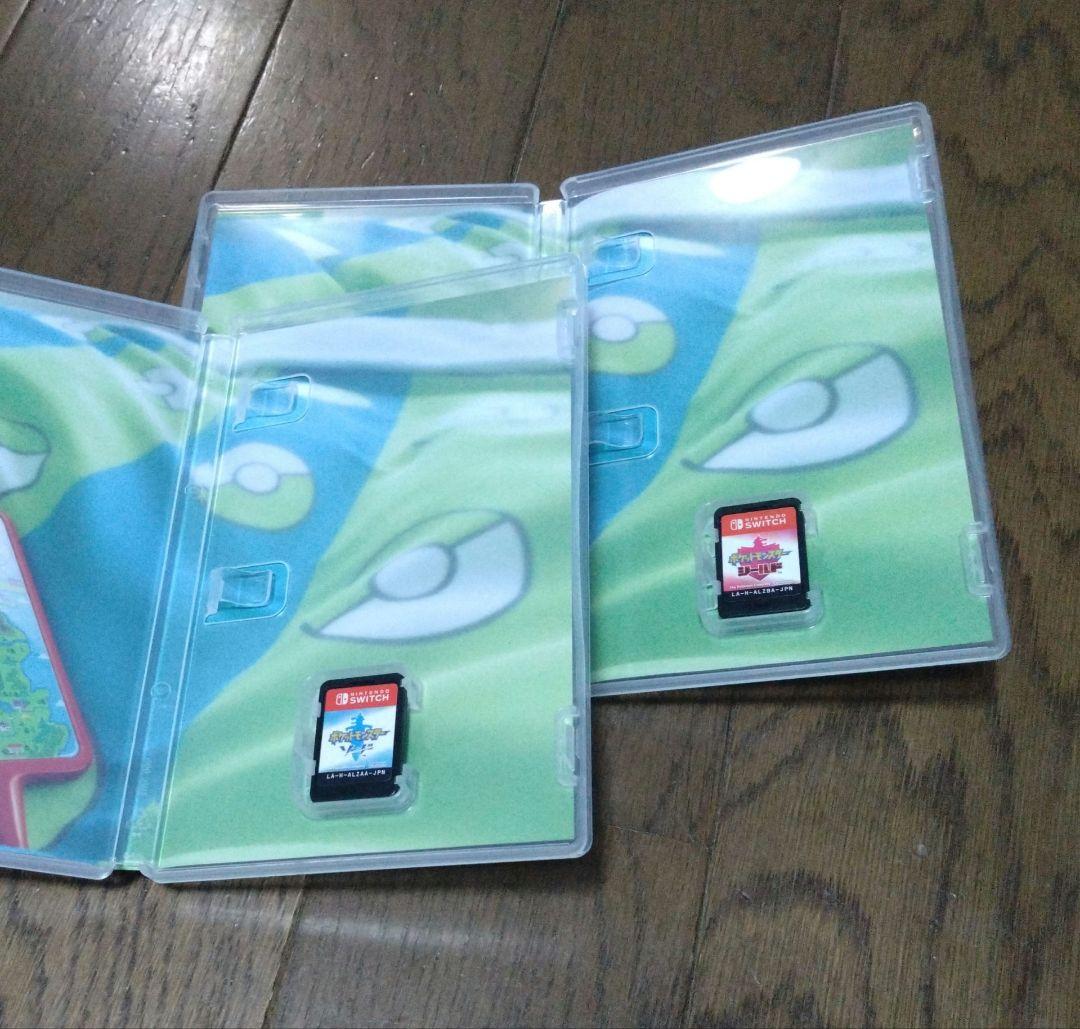 Switch ソフト 中古 ポケットモンスター ソード シールド セット