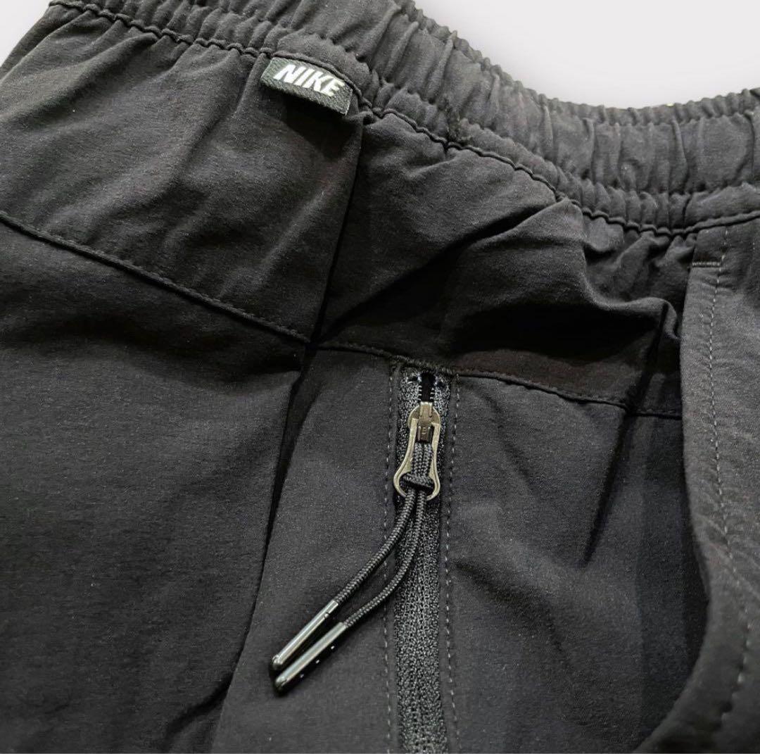 ナイキ　ウーブン　テーパードパンツ　メンズ　XL ストレッチ　ウーブンパンツ　黒