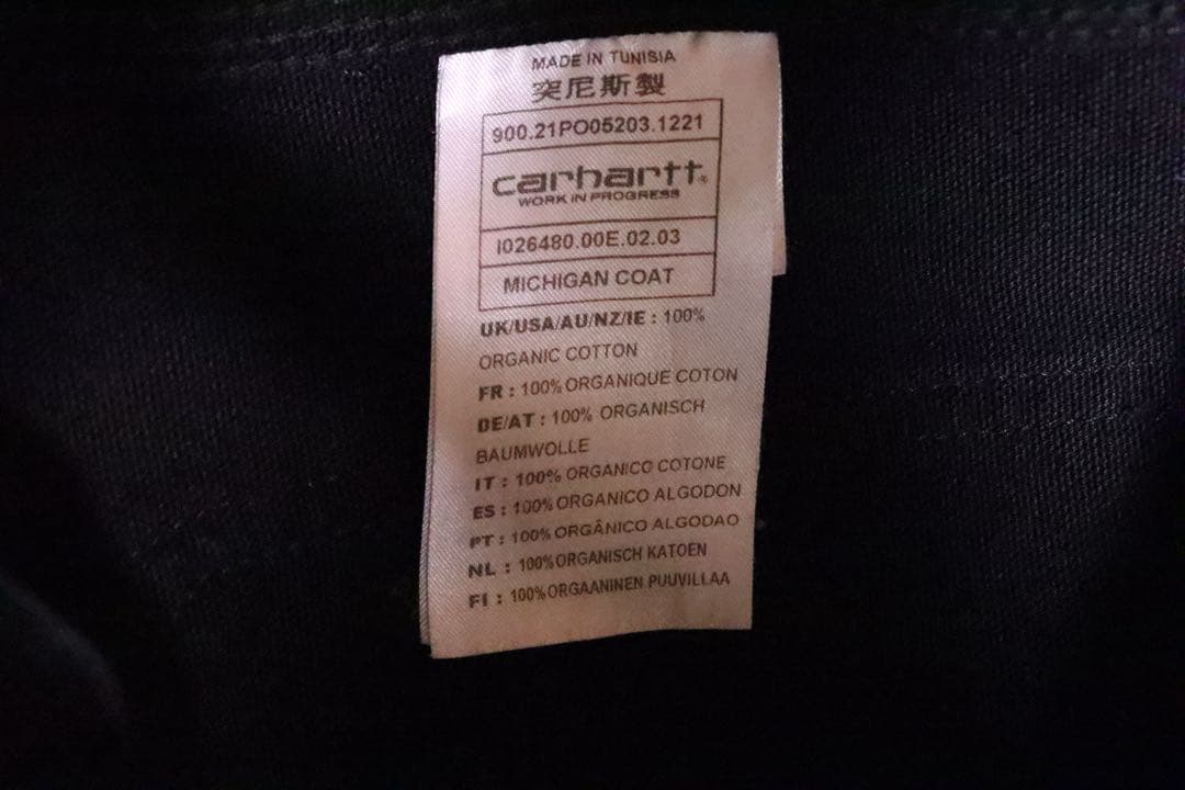 【即購入可、値下げ受付中】Carhartt ミシガンコート　ブラック　Mサイズ