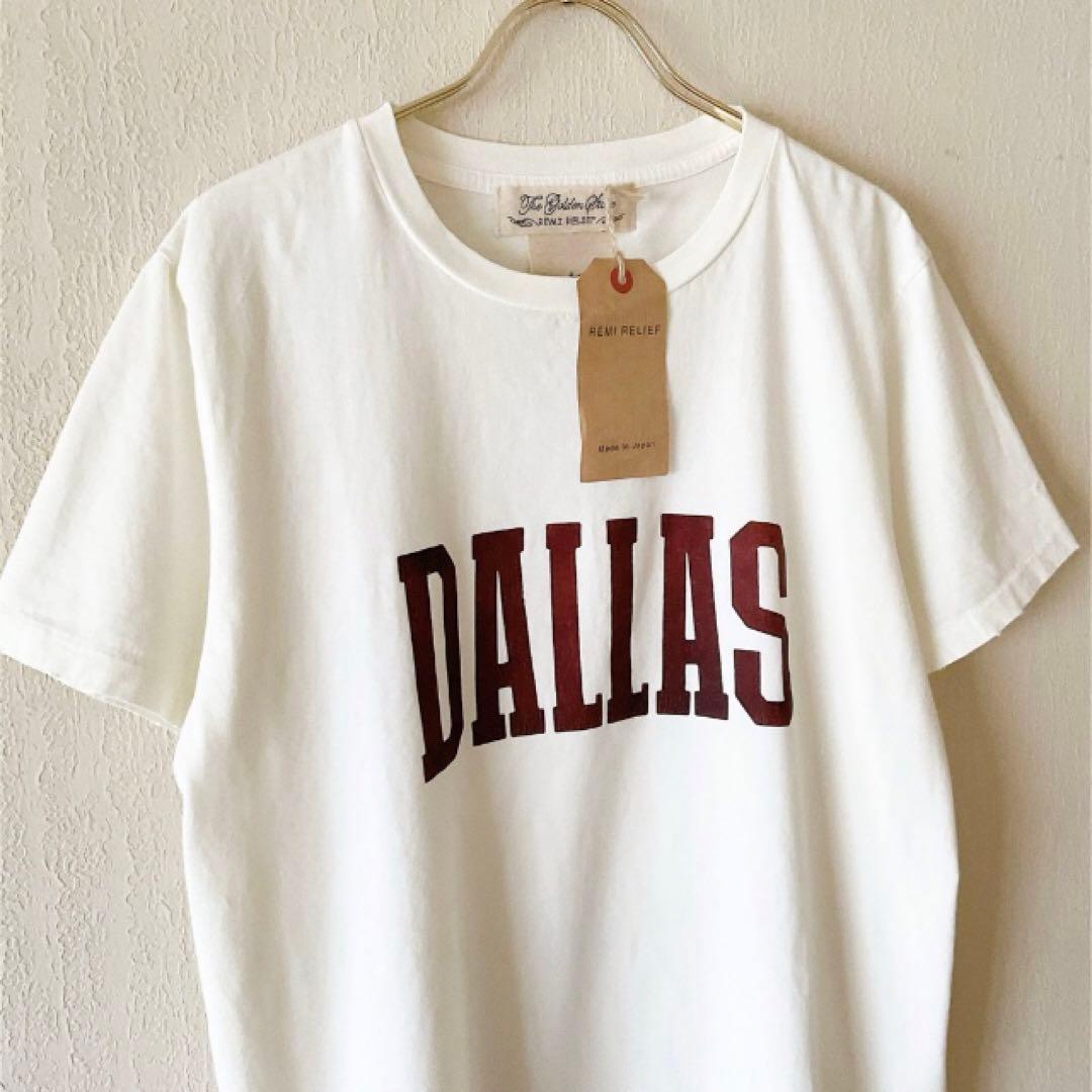 【タグ付き未使用】REMI RELIEF レミレリーフDALLAS Tシャツ