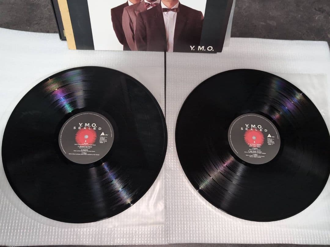 ・ YMO ・SEALED ( LPレコード / 4枚組 ) ・帯付