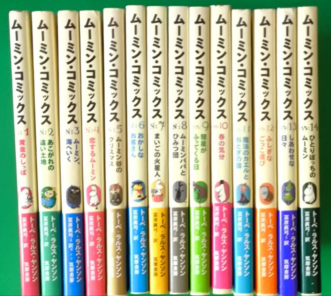ムーミンコミックス 初版全14巻揃い