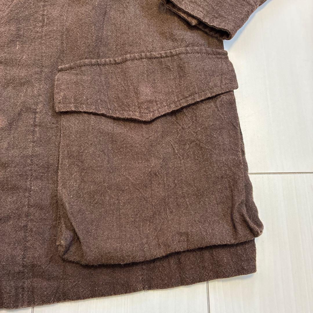 ブランド古着！日本製 BROWN by 2-tacs リネン×ラミー ジャケット