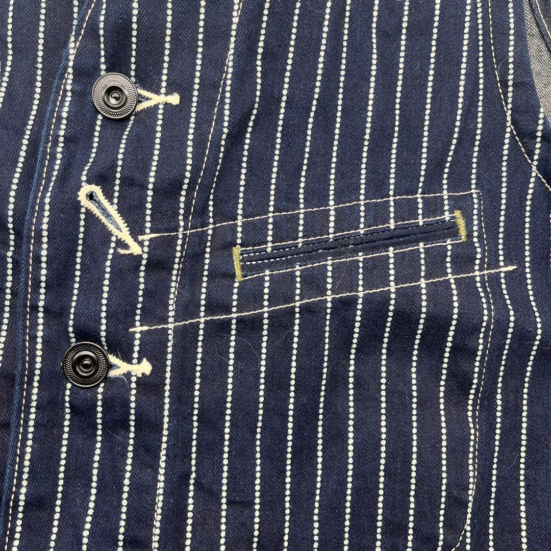 SUGAR CANE Star Denim ワークベスト 40 ウォバッシユ