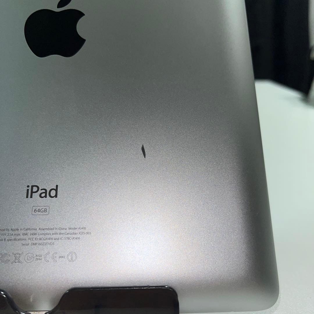 64GBバッテリー83%iPad 3世代 iOS9とiOS6起動可能
