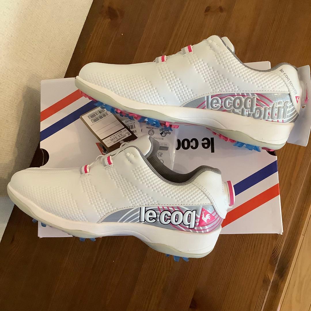 新品未使用　le coq sportif GOLF レディース ゴルフシューズ