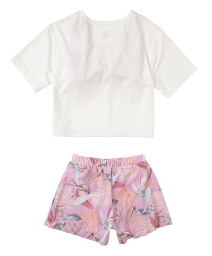 ロキシー キッズ 水着 150 ラッシュガード ビキニ 3点セット ROXY