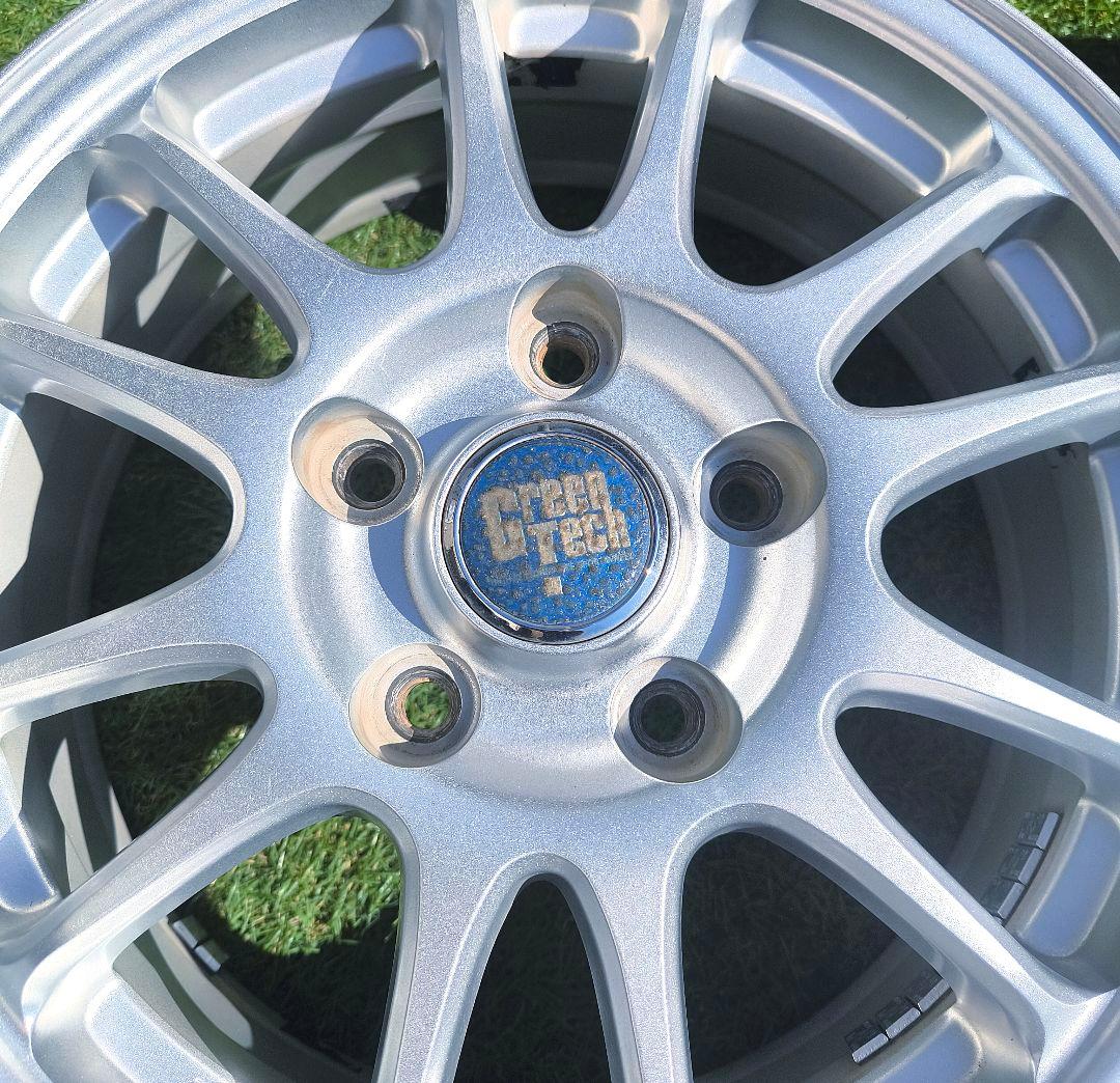 ［ケビン］　GreenTech アルミホイール　15×6J +50 ①
