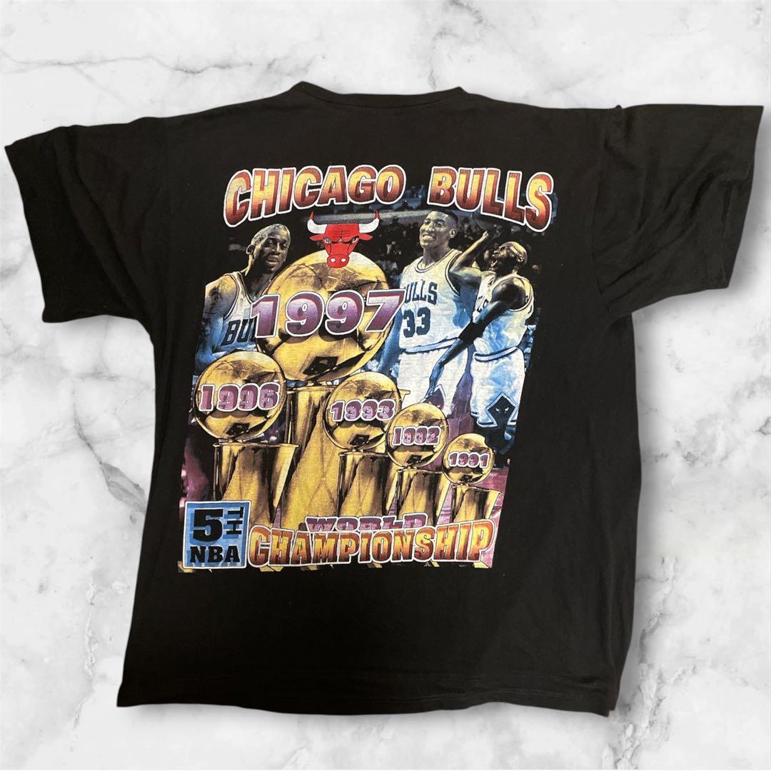 T*T様 1997 NBA Champions シカゴブルズ Tシャツ rap