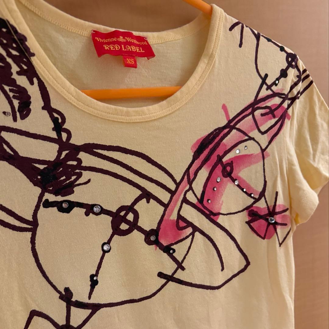 Vivienne Westwood RED LABEL Tシャツ XS イエロー