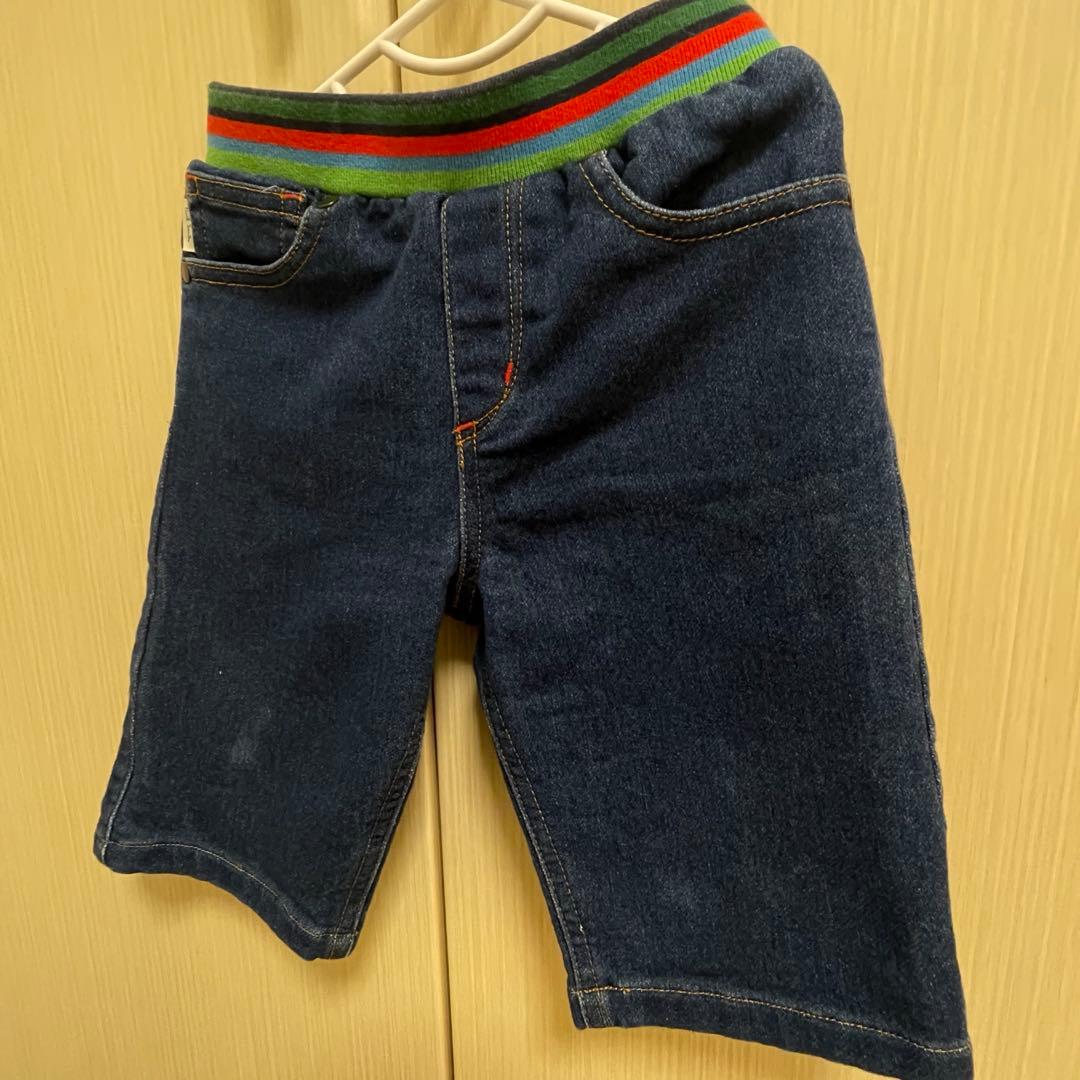 Paul Smith 水色Tシャツとデニムパンツセット 90