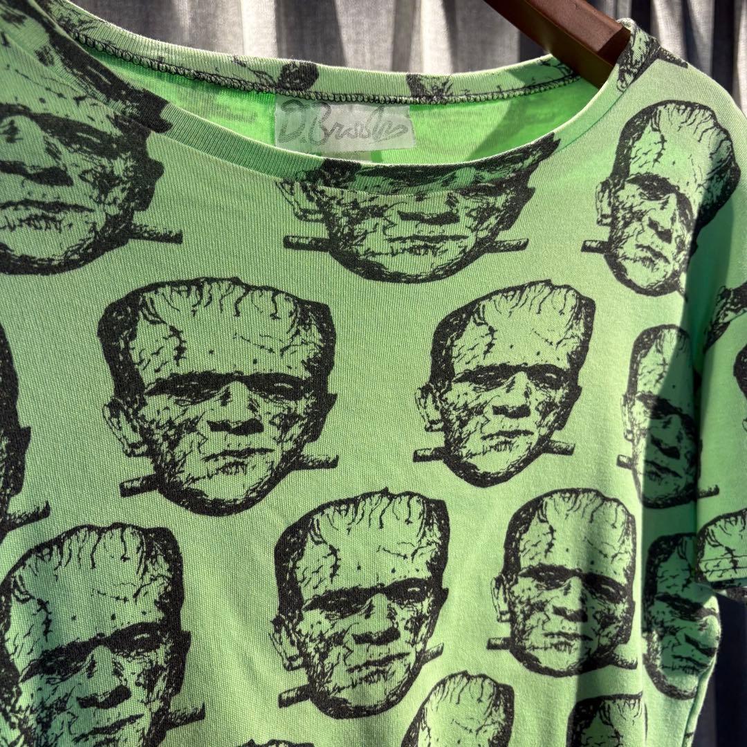 トップス 90s D.BROOKS FRANKENSTEIN tee