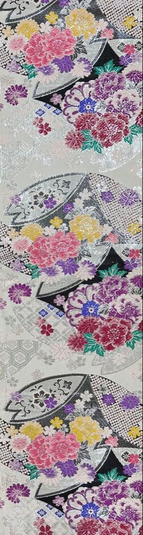 振り袖　フルセット　別誂長襦袢　成人式　エメラルド　金彩　刺繍　銀通し　766