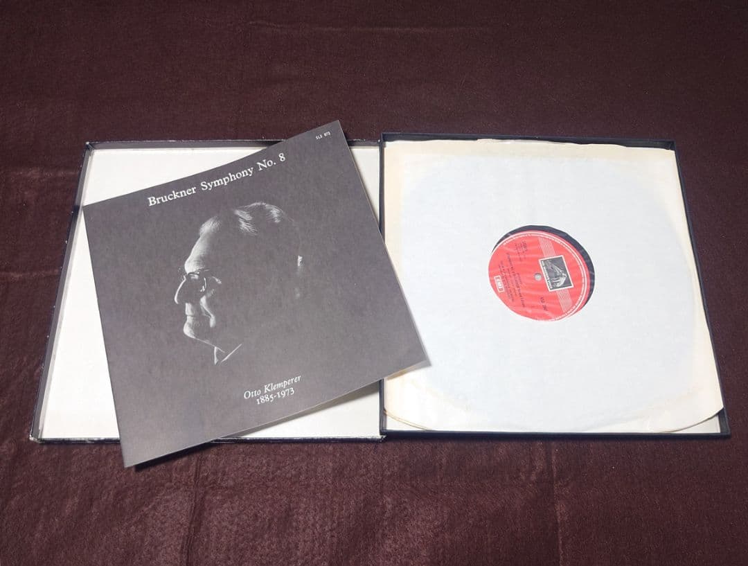 英HMV SLS872　ブルックナー「交響曲第8番」　クレンペラー