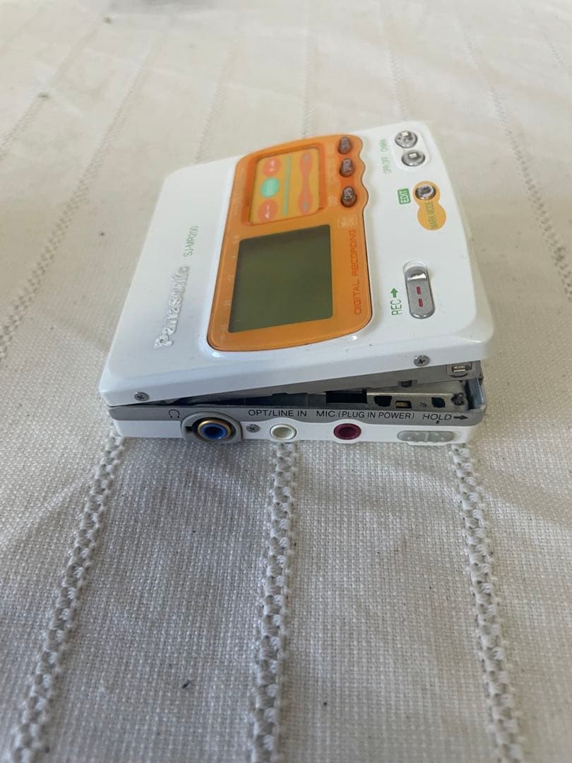 【動作確認済】Panasonic ポータブルMDレコーダー SJ-MR200