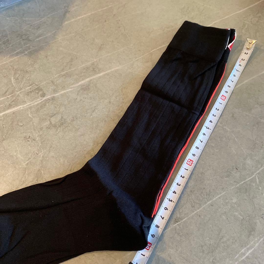 THOM BROWNE シアーストライプミッドカーフソックス セット