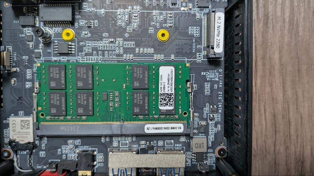 【ジャンク SSDなし】TRIGKEY N100搭載ミニPC