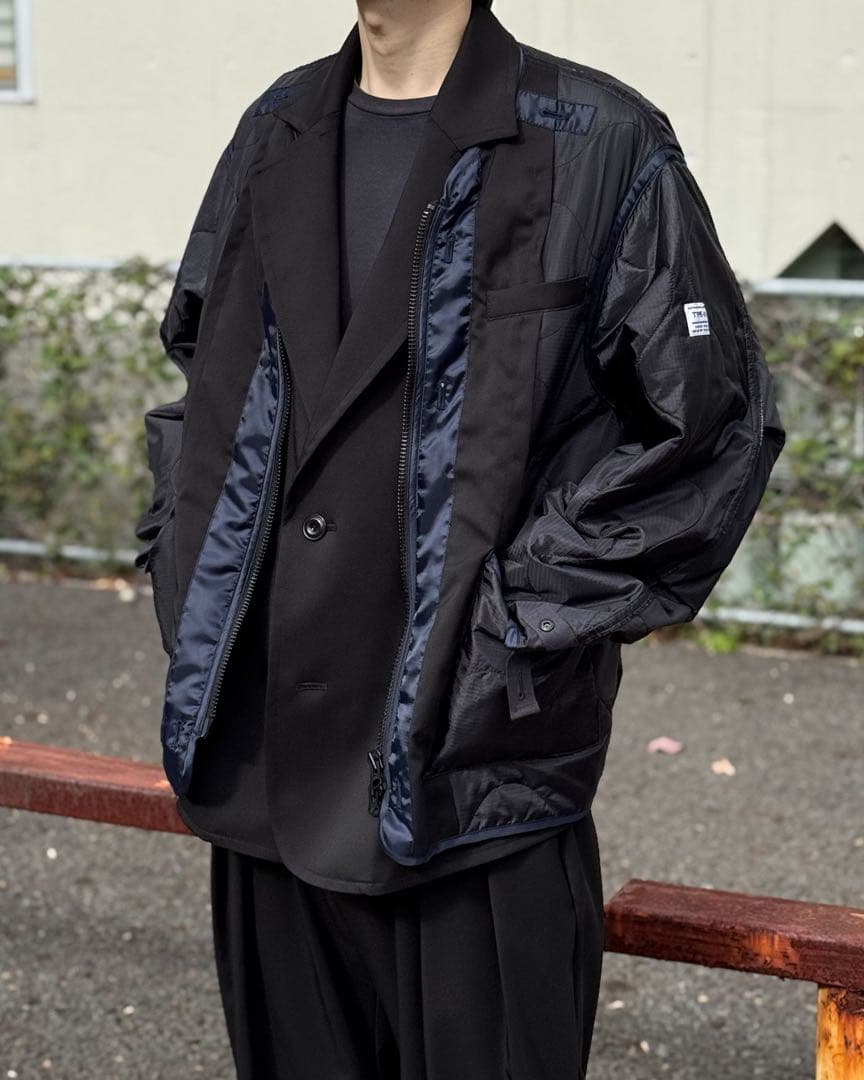 新品elephant tribal fabrics レイヤードライナージャケット