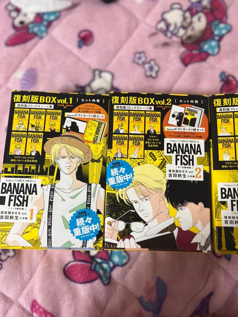 BANANAFISH 箱付き ポストカード付き 全巻セット