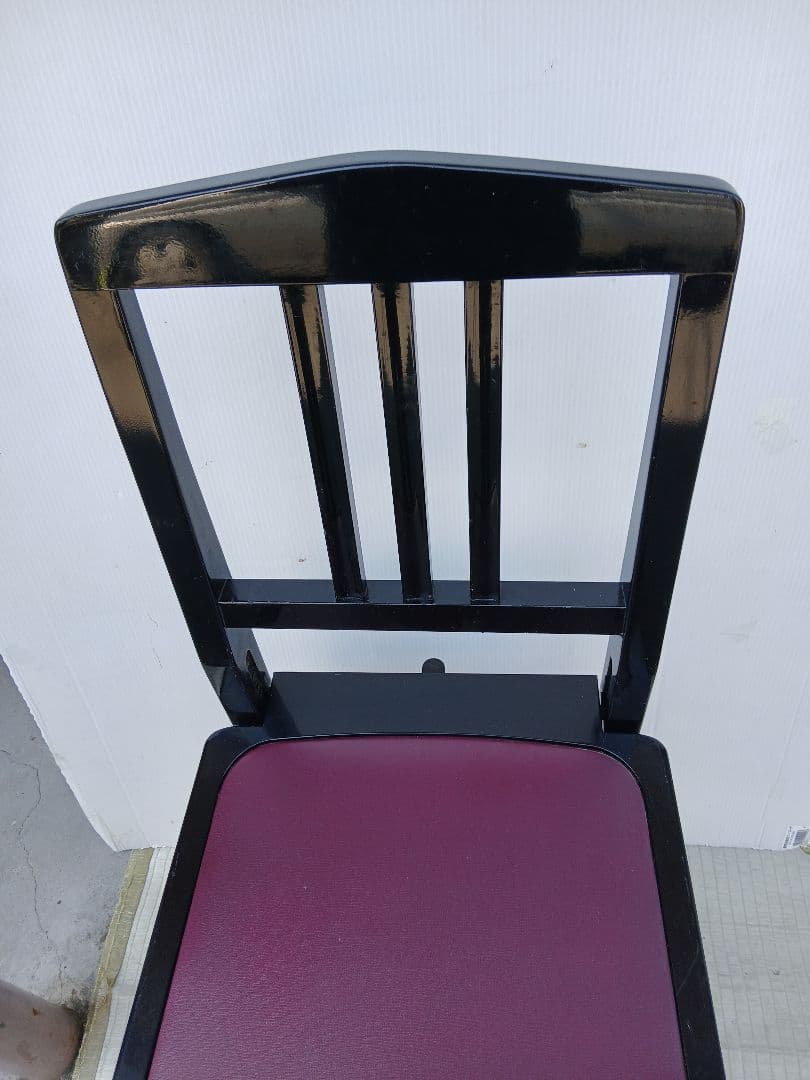 ITOイトー　ストッパー付上下移動調整機能付ピアノ椅子、昭和レトロ　美品　中古
