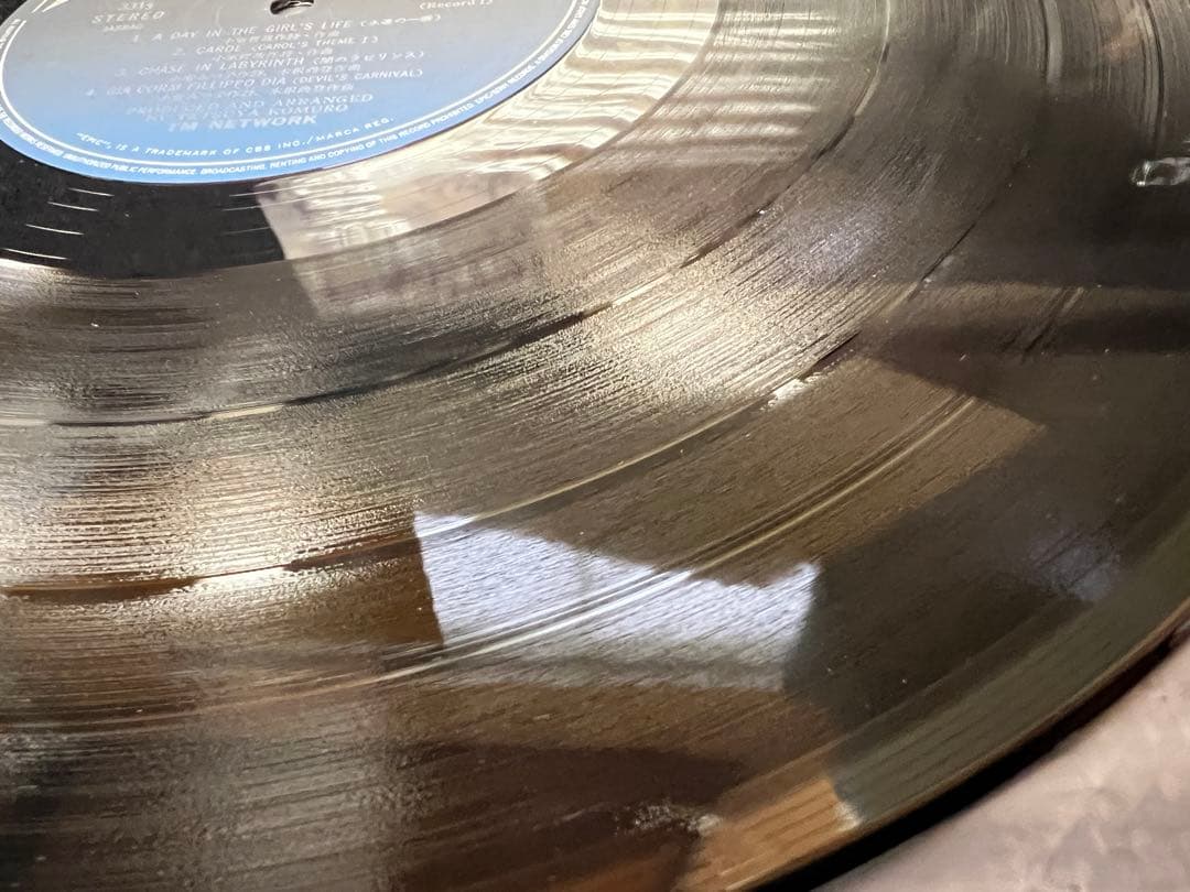 TM NETWORK CAROL 2LP 邦楽レコード 32・3H-5070
