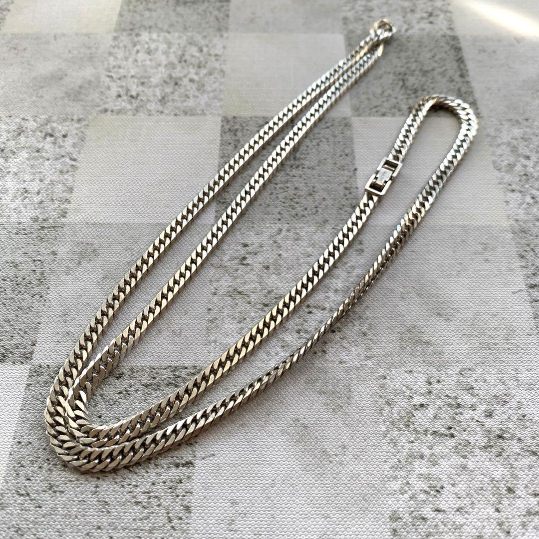 SILVER925 喜平ネックレス 60cm 26g 幅4mm