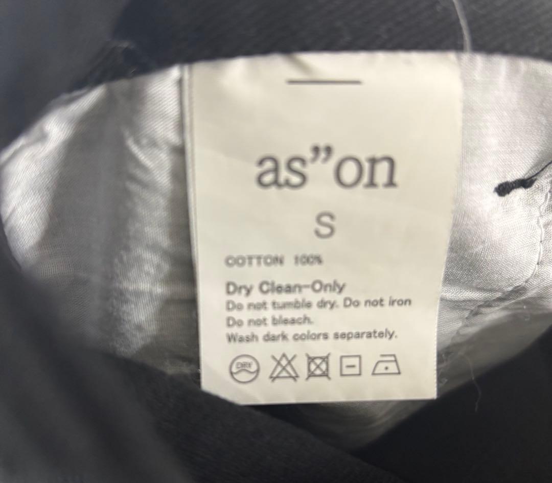 as on アズオン SMOG WIDE PANTS ワイドパンツ