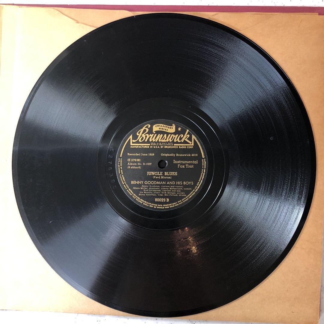 貴重！4枚組 BENNY & GLENN ライナー付 78rpm 美品SP盤