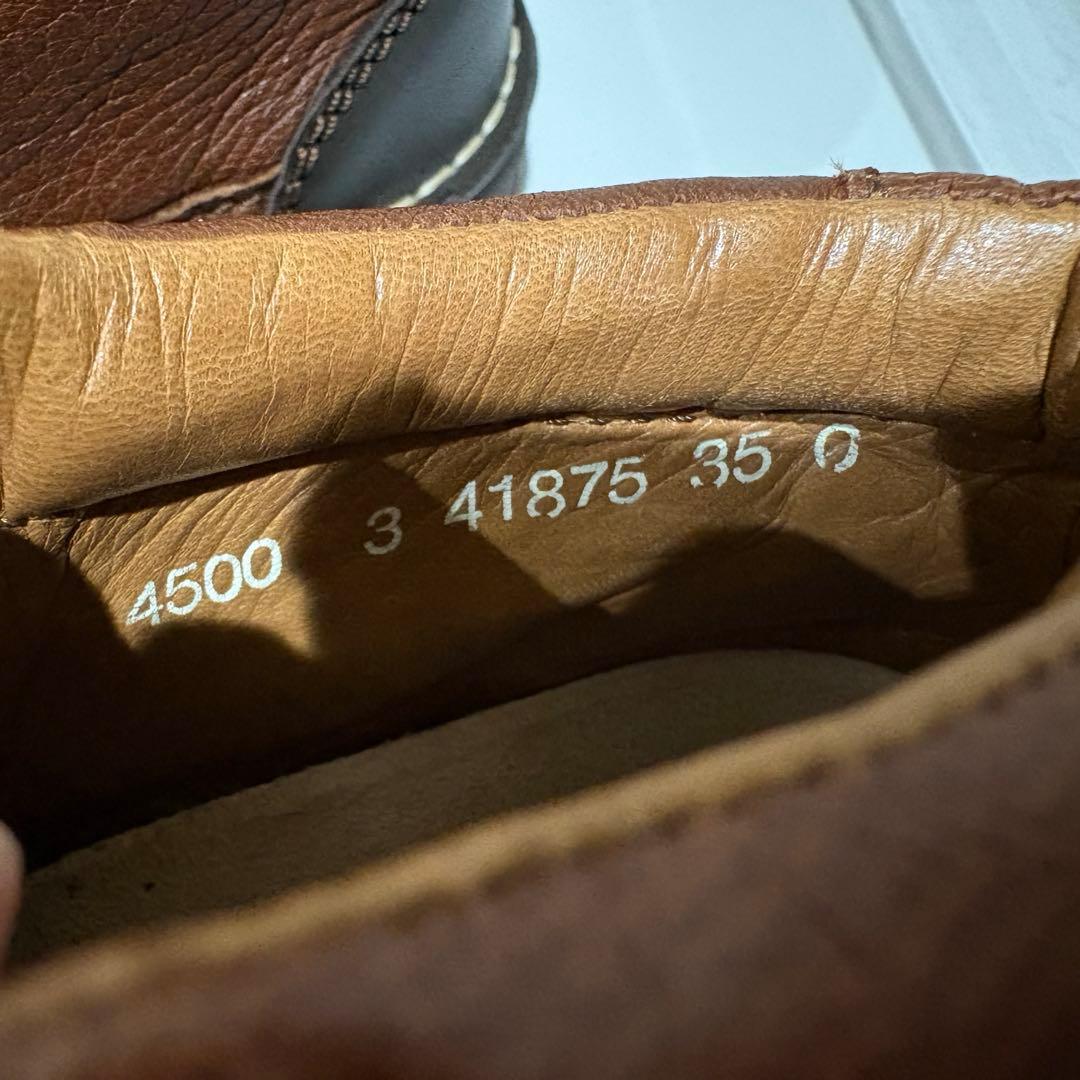 美品✨　ビルケンシュトック　メンフィスハイ　3ホール　シボ革 ブラウン　22.5
