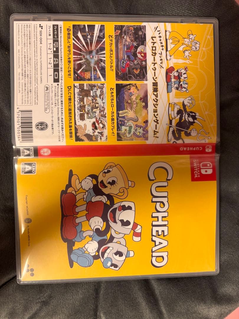【中古品】カップヘッド CUPHEAD DELUXE+特典付き(Switch)