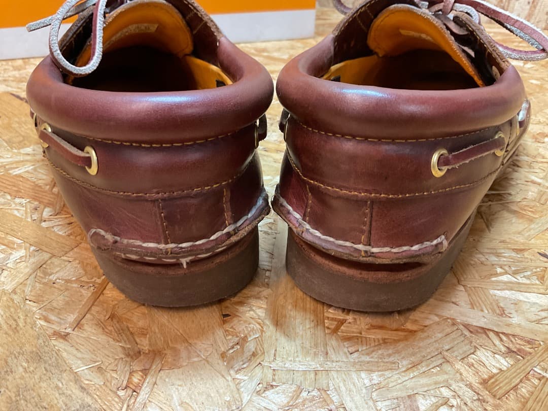 ティンバーランド 50009 3EYE LUG BOAT SHOE バーガンディ