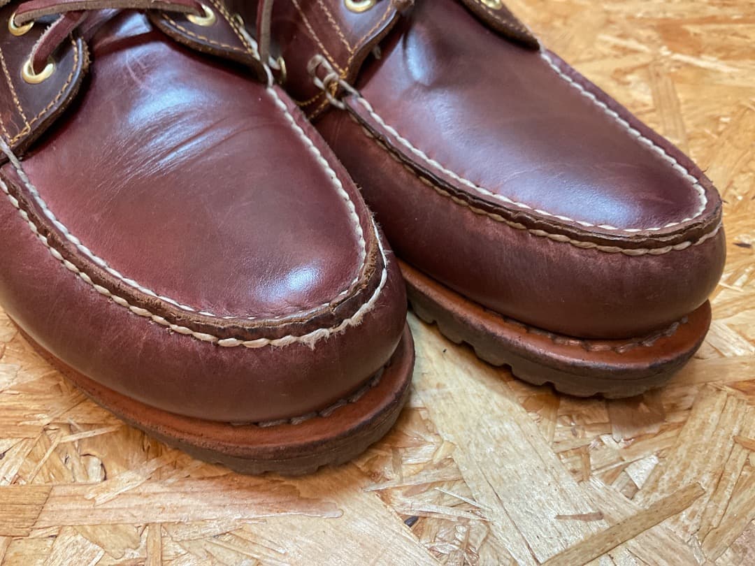ティンバーランド 50009 3EYE LUG BOAT SHOE バーガンディ