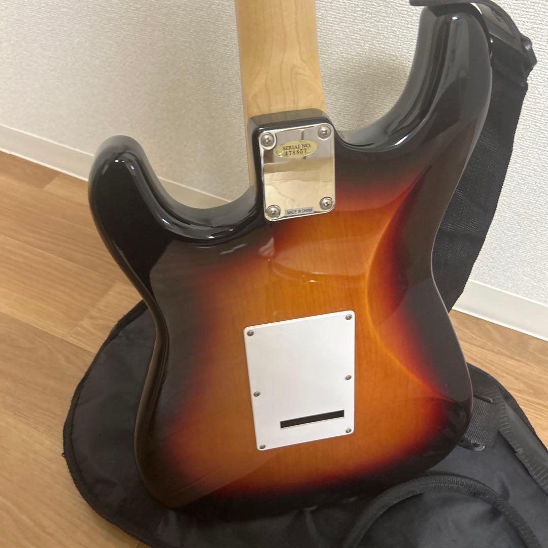【美品】busker's バスカーズ ストラトキャスター ケース　ショルダー付