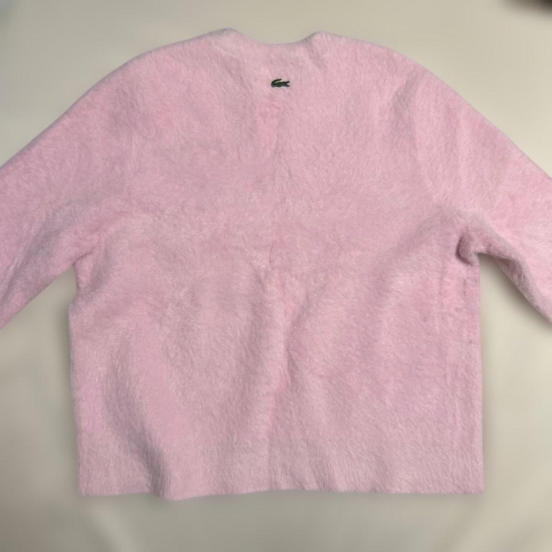 LACOSTE LIVE ラコステ ロゴニット ピンク