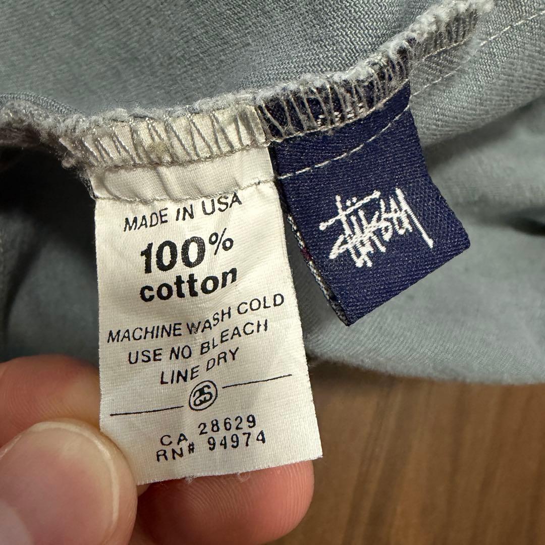 90s Old Stussy USA製　グラフチェック　ジャケット　M
