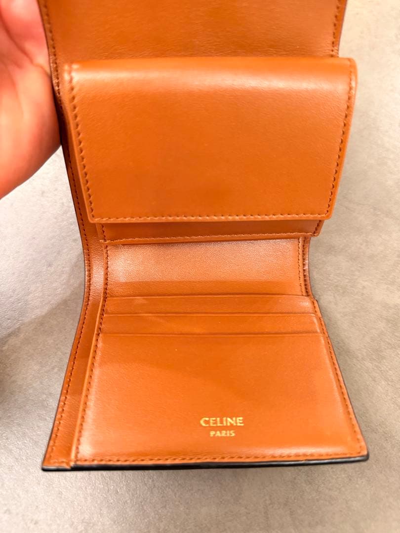 mmma-y様　CELINE ブラウン 三つ折り財布