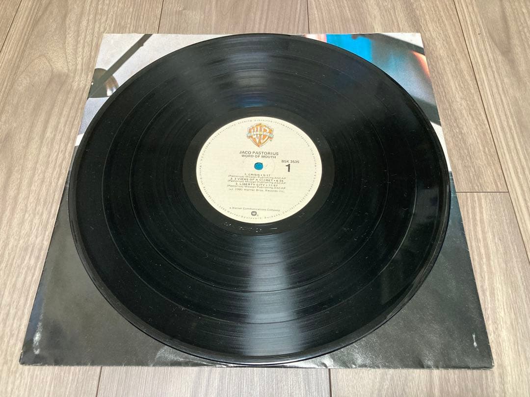 (米国LPレコード) Jaco Pastorius /Word of Mouth