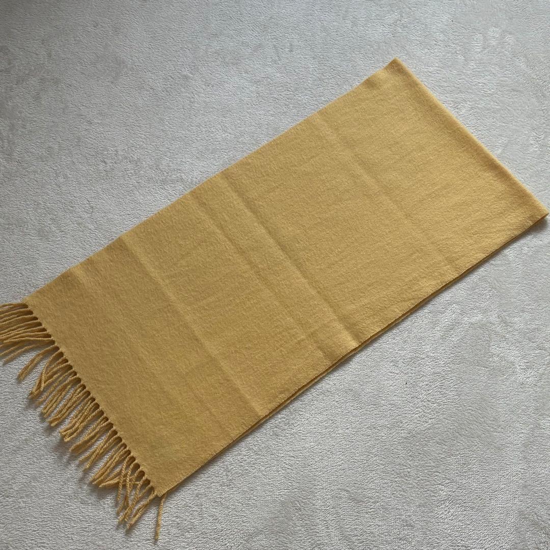 ロロピアーナ Loro Piana カシミヤ100% マフラー イタリア無地