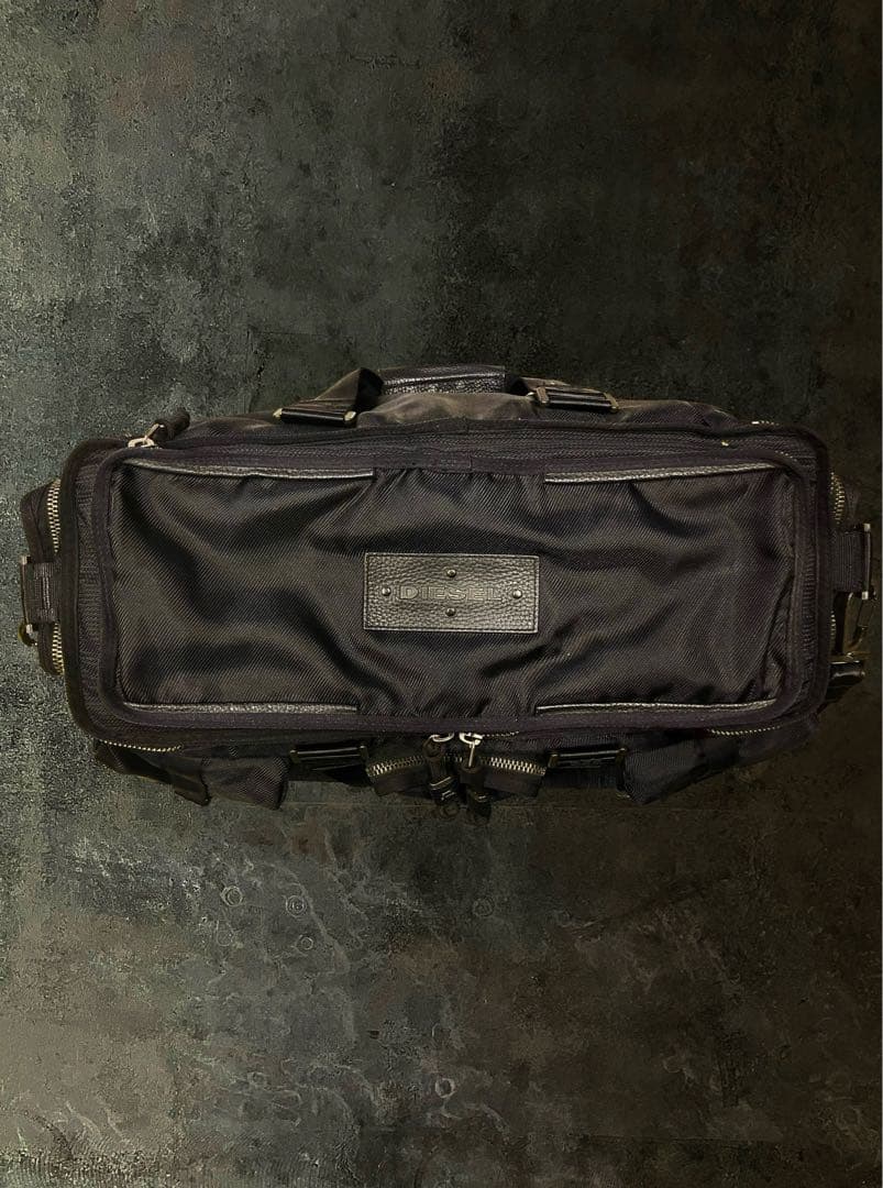 い*ぶ様 DIESEL ボストンバック 激レアUsed マイクロステッチ付き　値